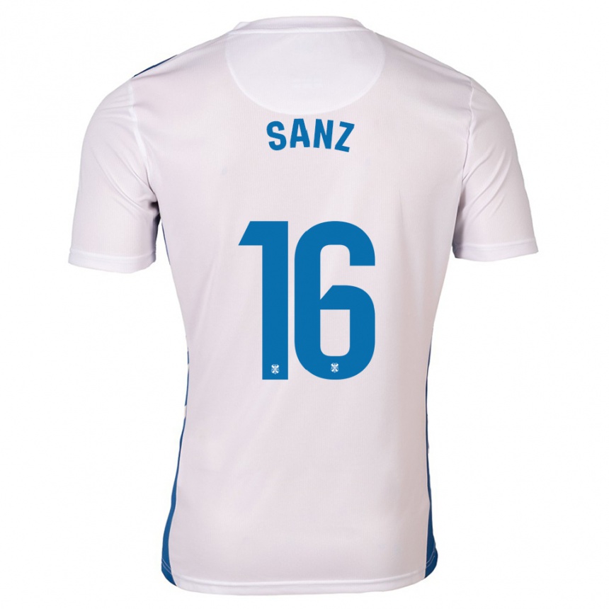 גברים כדורגל אייטור סאנס #16 לבן כחול ג'רזי ביתית 2025/26