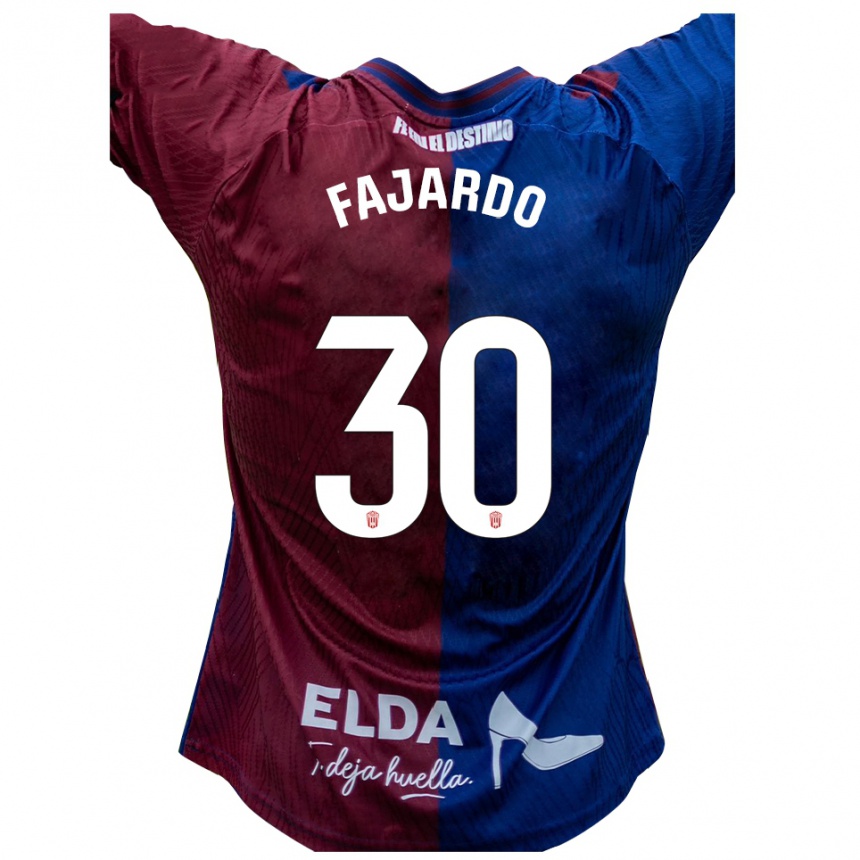 גברים כדורגל חוסה פחארדו נלסון #30 כחול אדום ג'רזי ביתית 2025/26