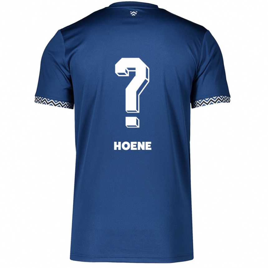 גברים כדורגל Daniel-Mathis Hoene #0 כחול נייבי לבן ג'רזי ביתית 2025/26