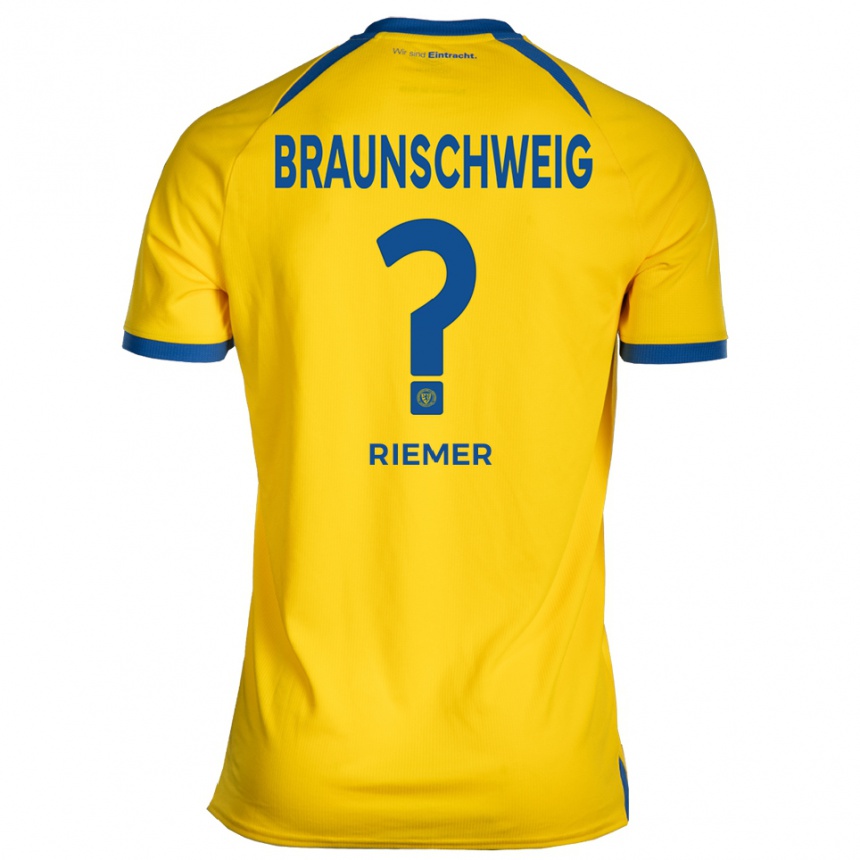 גברים כדורגל רוניה רימר #0 צהוב כחול ג'רזי ביתית 2025/26