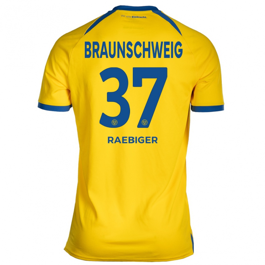 גברים כדורגל סידני רביגר #37 צהוב כחול ג'רזי ביתית 2025/26