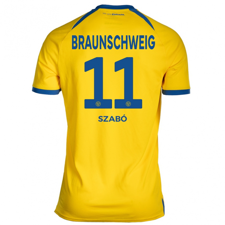 גברים כדורגל לבנטה סאבו #11 צהוב כחול ג'רזי ביתית 2025/26