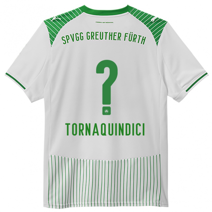 גברים כדורגל Aurora Tornaquindici #0 לבן ירוק ג'רזי ביתית 2025/26