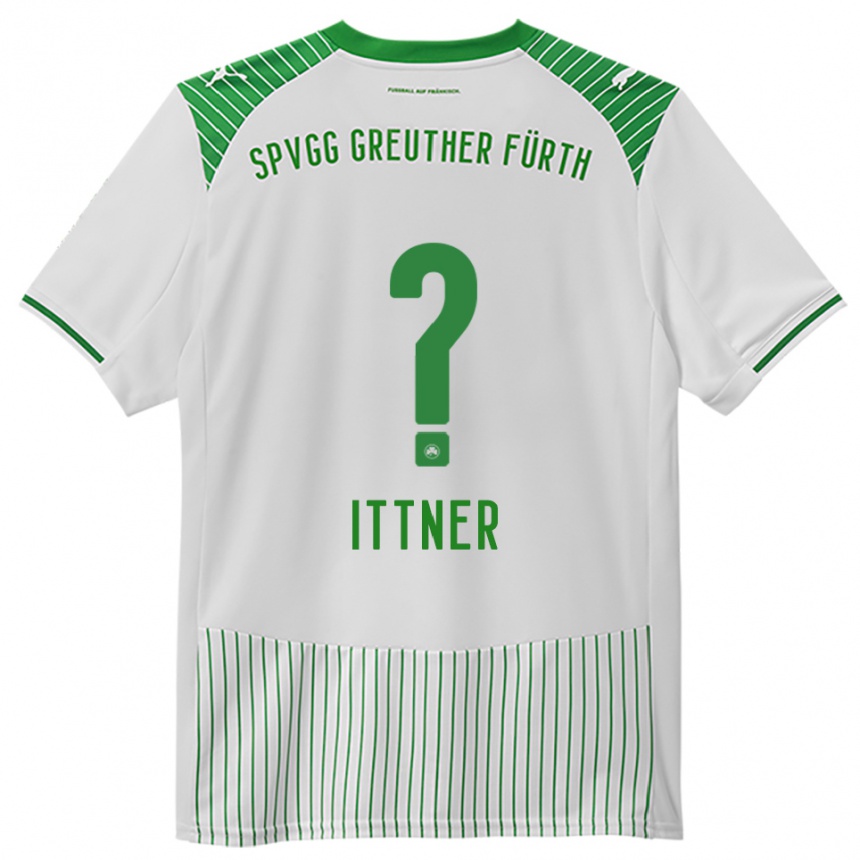 גברים כדורגל יסמין איטנר #0 לבן ירוק ג'רזי ביתית 2025/26