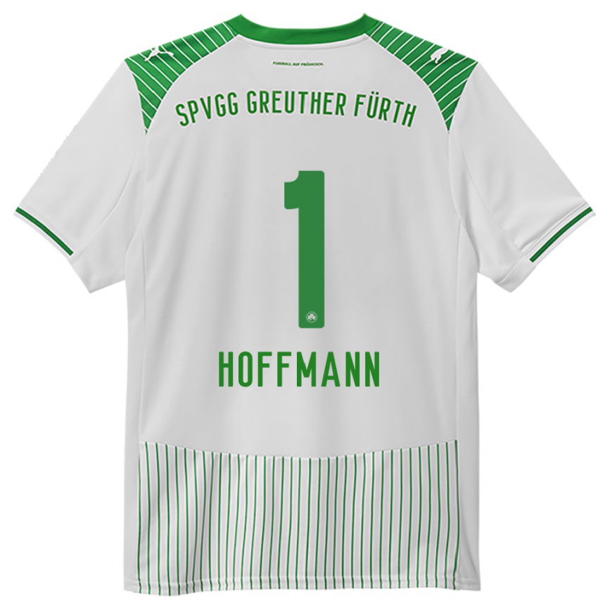 גברים כדורגל סימון הופמן #1 לבן ירוק ג'רזי ביתית 2025/26