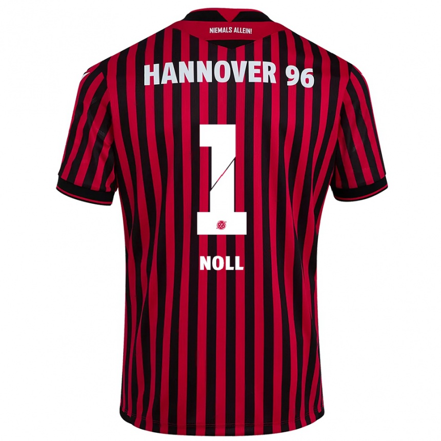 גברים כדורגל נהואל נול #1 אדום שחור ג'רזי ביתית 2025/26