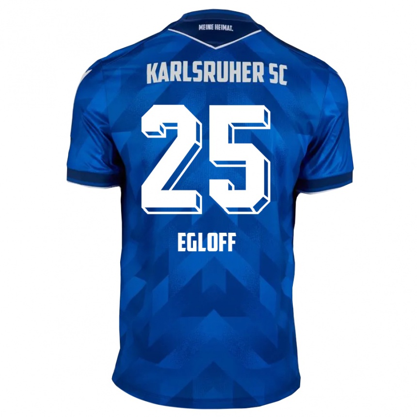 גברים כדורגל ליליאן אגלוף #25 כחול לבן ג'רזי ביתית 2025/26 גברים כדורגל ליליאן אגלוף #25 כחול לבן ג'רזי ביתית 2025/26