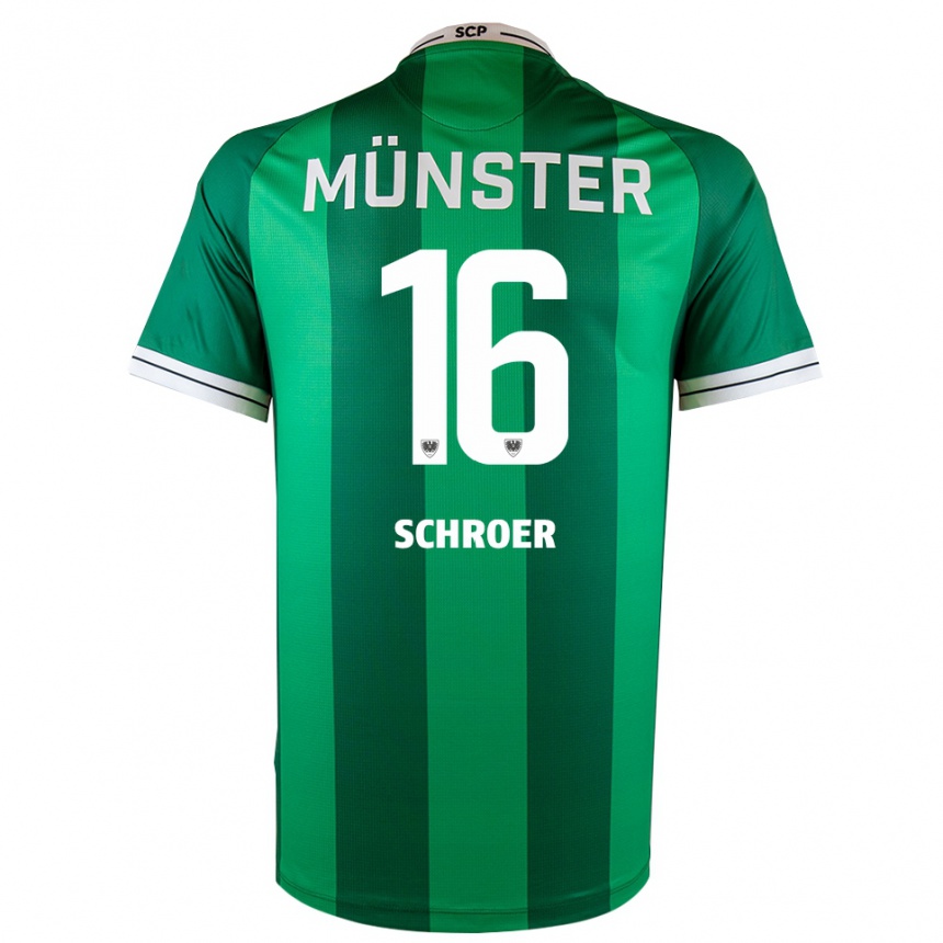 גברים כדורגל לוקה טוני שרור #16 ירוק לבן ג'רזי ביתית 2025/26