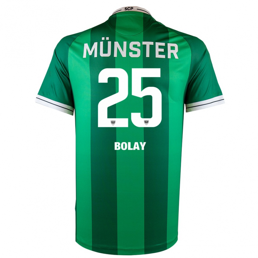 גברים כדורגל לוקה בולאי #25 ירוק לבן ג'רזי ביתית 2025/26