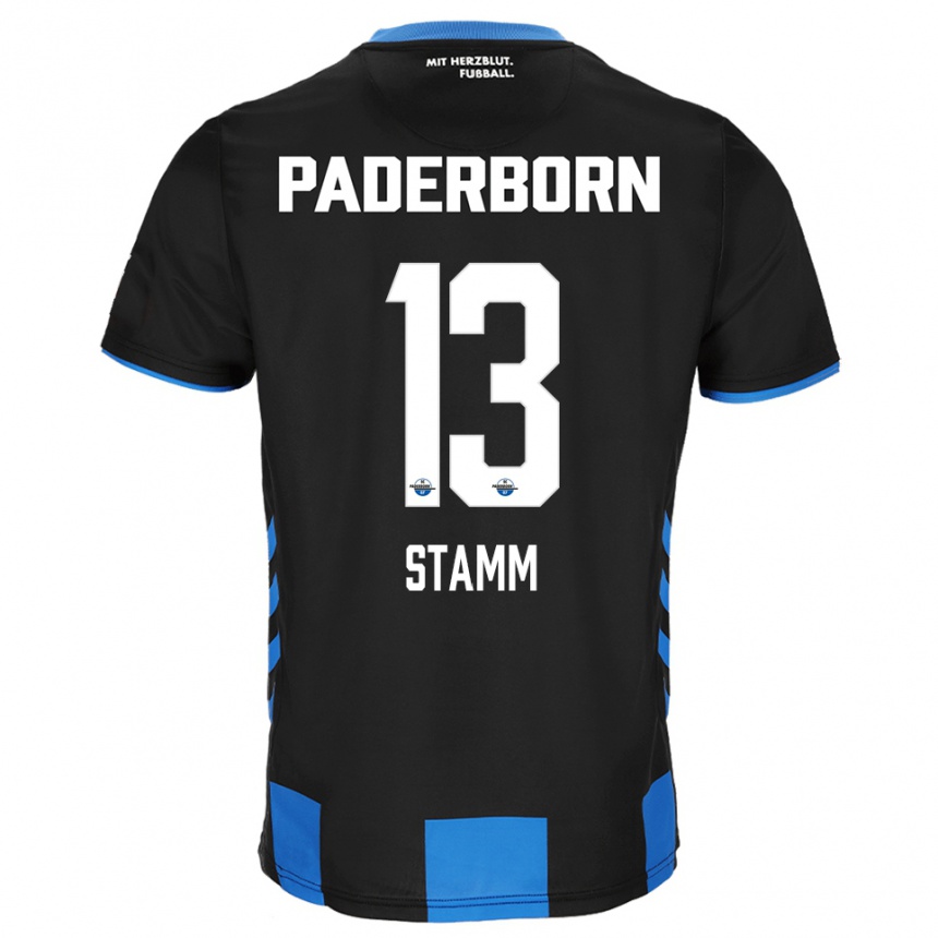 גברים כדורגל David Stamm #13 שחור כחול ג'רזי ביתית 2025/26