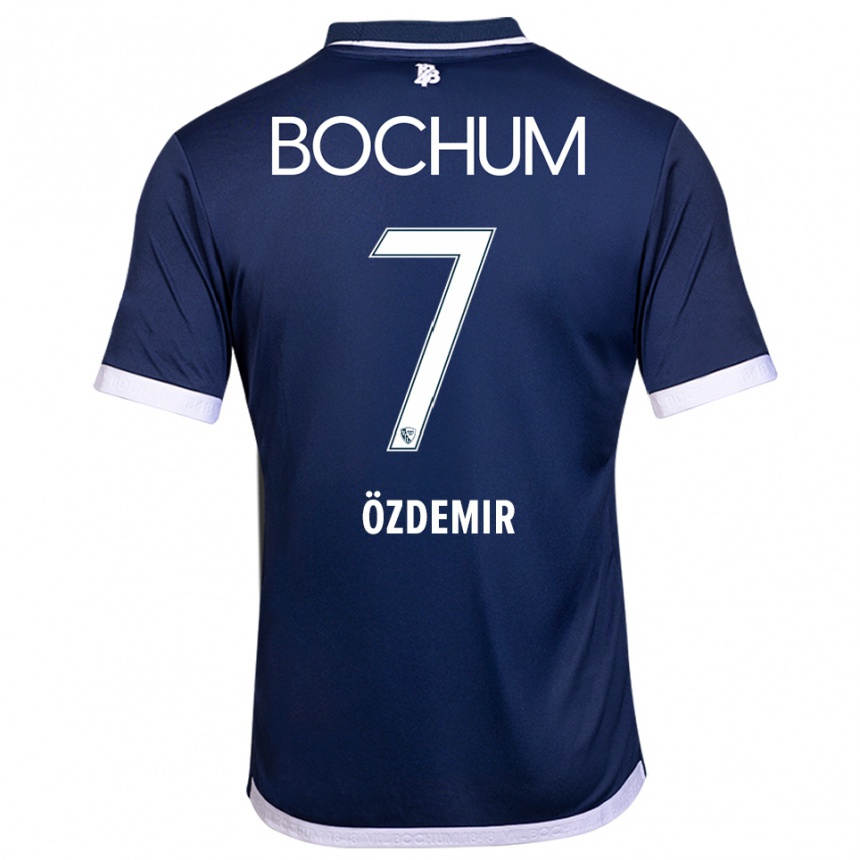 גברים כדורגל Tolga Özdemir #7 כחול נייבי לבן ג'רזי ביתית 2025/26