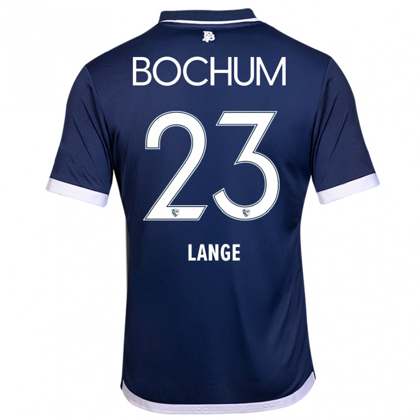 גברים כדורגל נינה לנגה #23 כחול נייבי לבן ג'רזי ביתית 2025/26