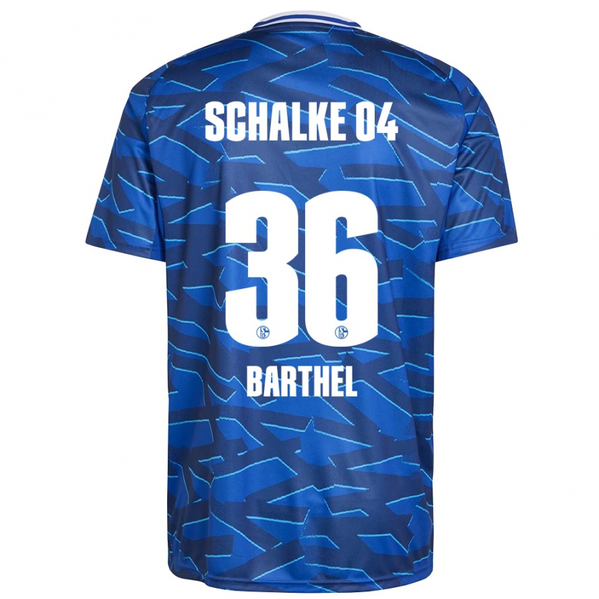 גברים כדורגל ניקלס ברתל #36 כחול רויאל לבן ג'רזי ביתית 2025/26