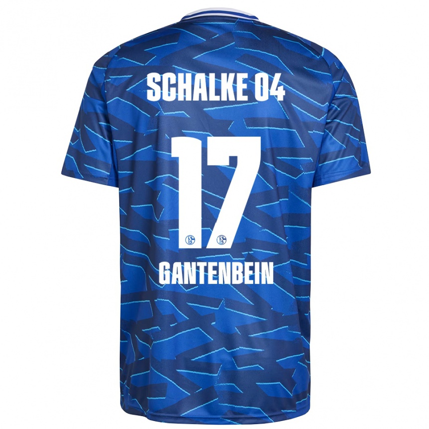 גברים כדורגל אדריאן גנטנביין #17 כחול רויאל לבן ג'רזי ביתית 2025/26