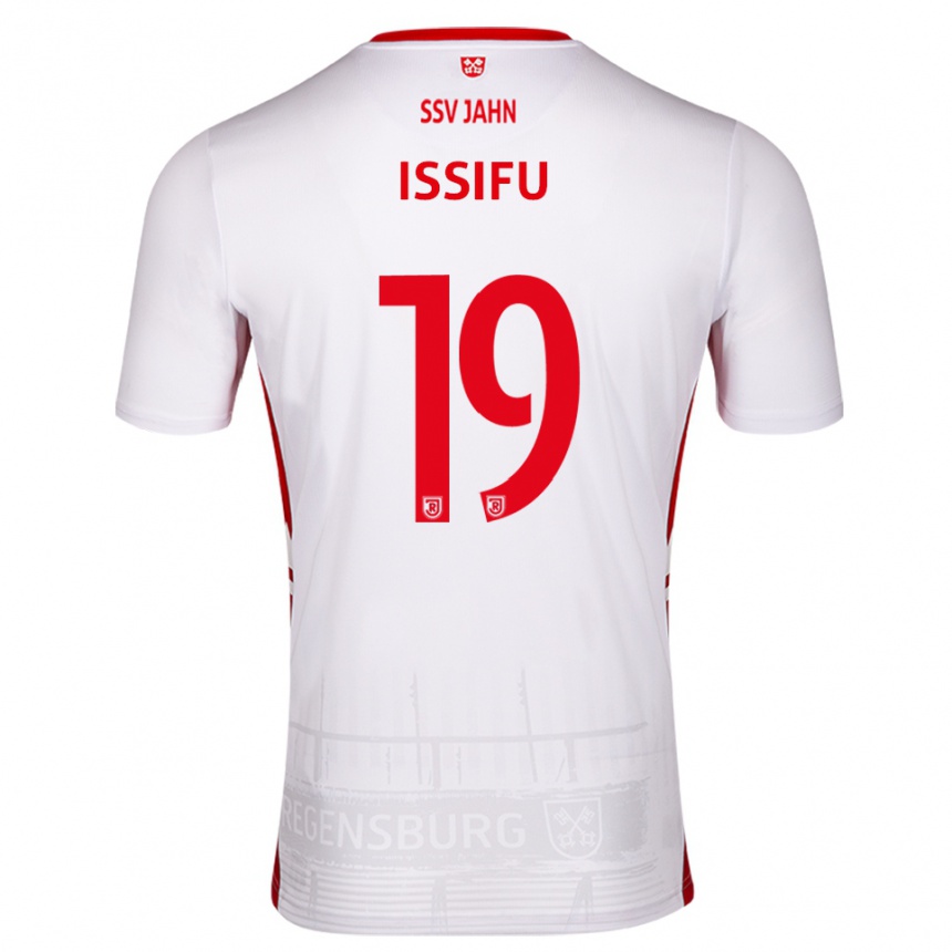 גברים כדורגל חכים איסיפו #19 לבן אדום ג'רזי ביתית 2025/26