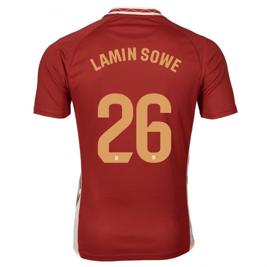 גברים כדורגל בה למין סווה #26 בורדו זהב הרחק ג'רזי 2025/26