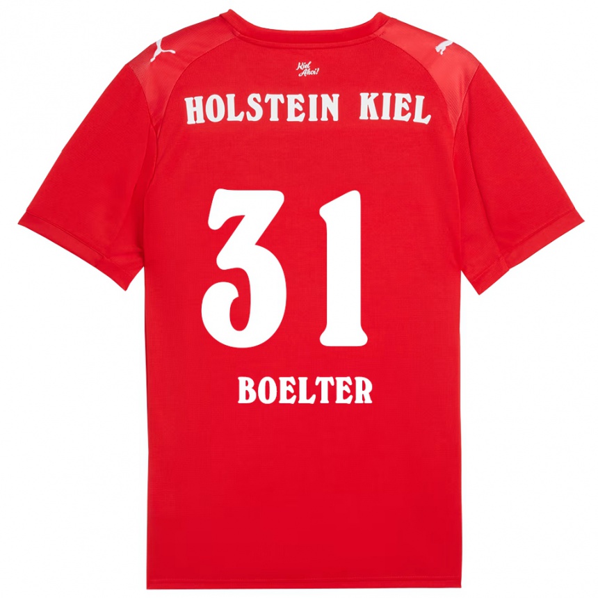 גברים כדורגל פליקס בולטר #31 אדום כחול הרחק ג'רזי 2025/26