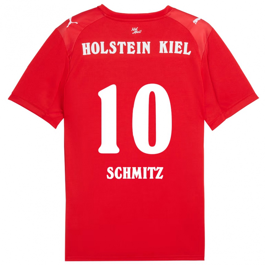 גברים כדורגל מקסימיליאן שמיץ #10 אדום כחול הרחק ג'רזי 2025/26