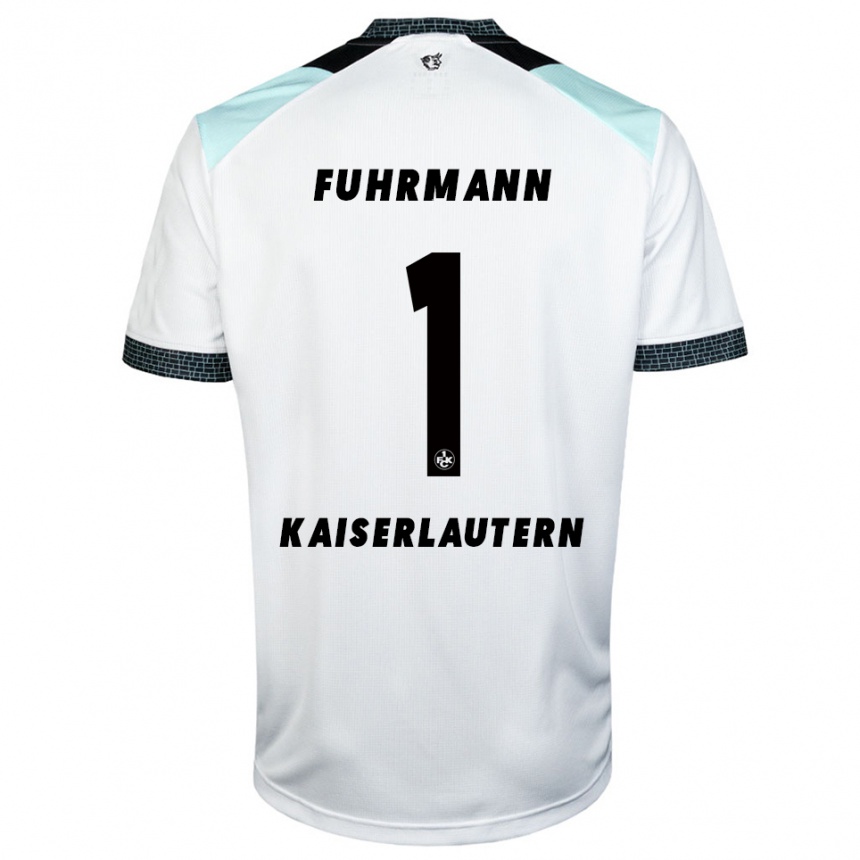 גברים כדורגל לאסה פורמן #1 לבן שחור הרחק ג'רזי 2025/26