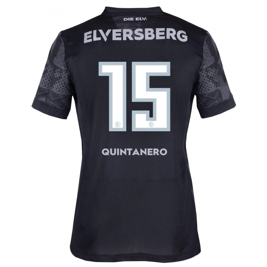 גברים כדורגל Paula Cochlovius Quintanero #15 שחור אפור הרחק ג'רזי 2025/26