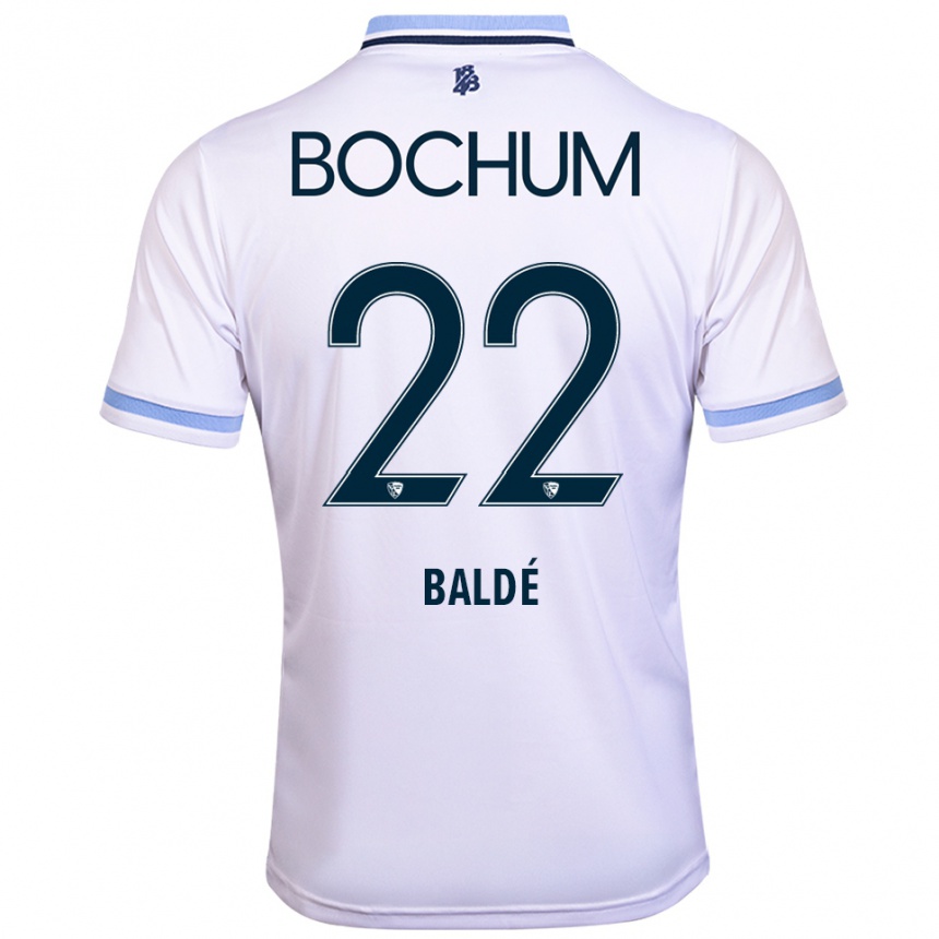 גברים כדורגל אליו באלדה #22 לבן תכלת הרחק ג'רזי 2025/26