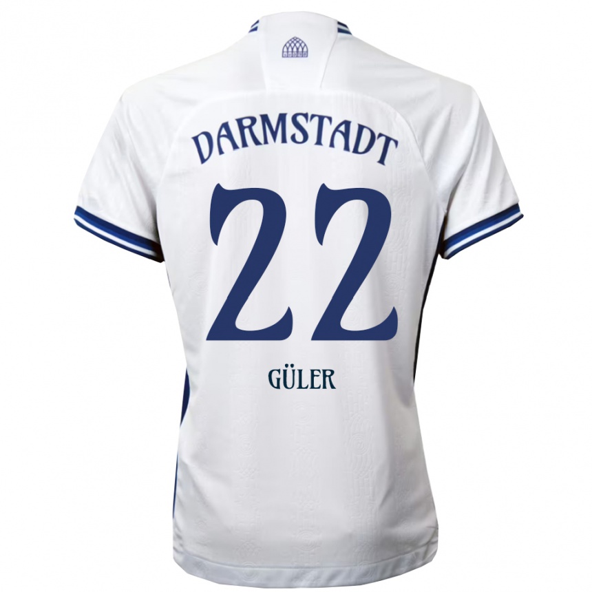 גברים כדורגל סרהאט-סמיה גולר #22 לבן כחול הרחק ג'רזי 2025/26
