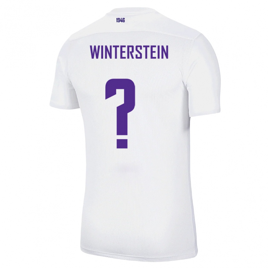 גברים כדורגל Sami Winterstein #0 לבן ירוק הרחק ג'רזי 2025/26