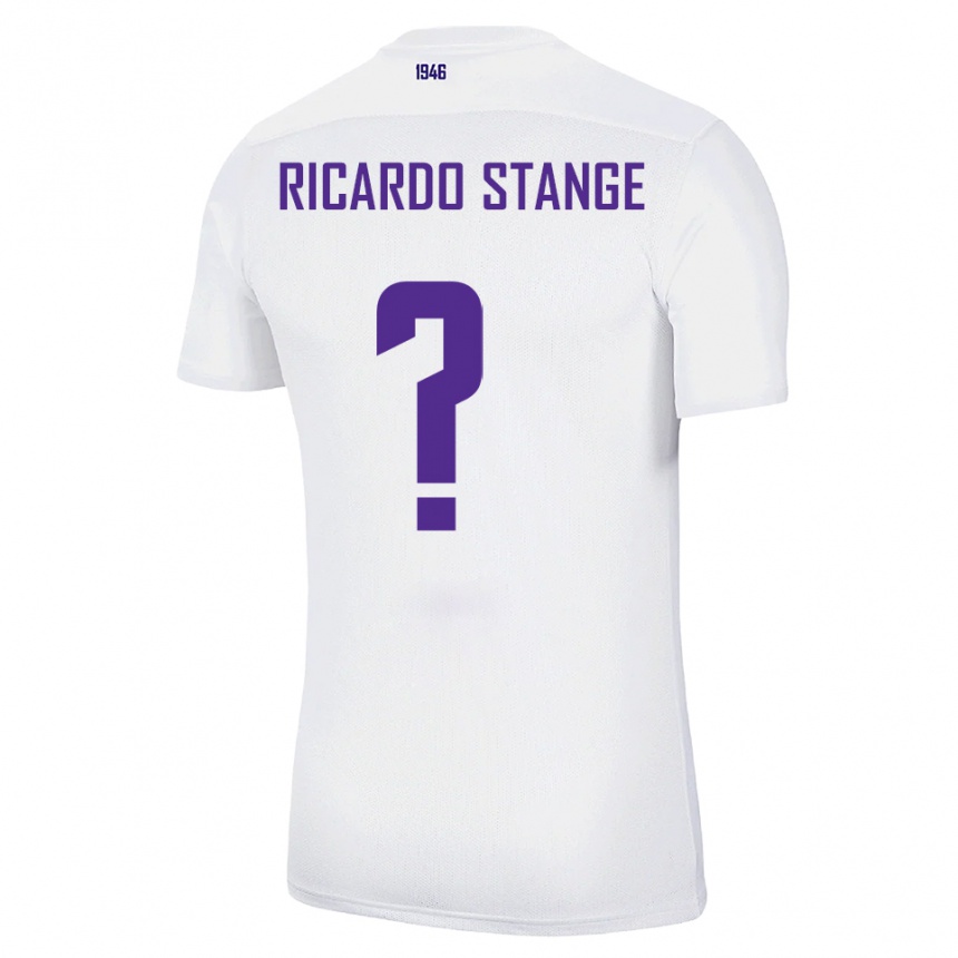 גברים כדורגל Andres Ricardo Stange #0 לבן ירוק הרחק ג'רזי 2025/26