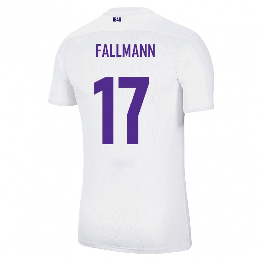 גברים כדורגל פסקל פאלמן #17 לבן ירוק הרחק ג'רזי 2025/26