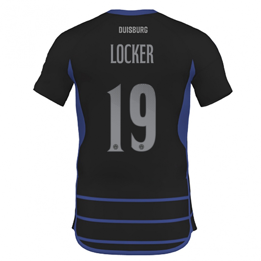 גברים כדורגל Marie Locker #19 שחור כחול הרחק ג'רזי 2025/26