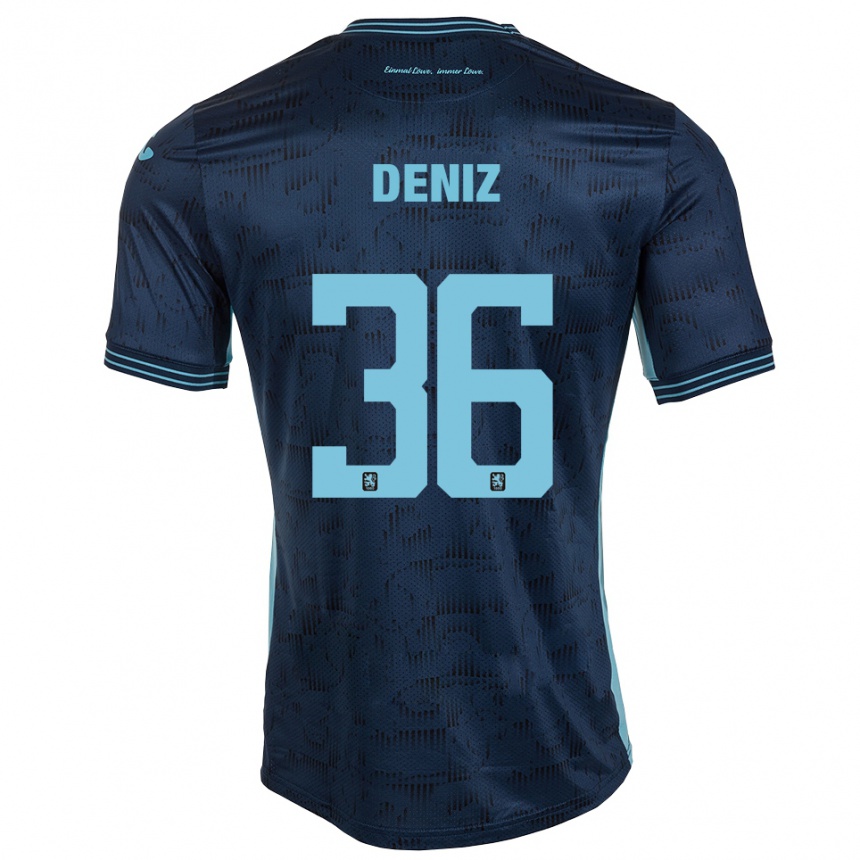 גברים כדורגל טונאי דניז #36 כחול רויאל הרחק ג'רזי 2025/26