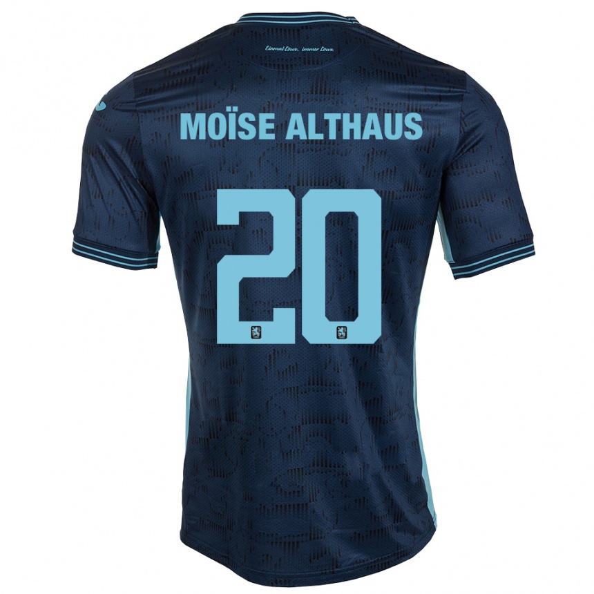 גברים כדורגל סמואל מואיז אלטהאוס #20 כחול רויאל הרחק ג'רזי 2025/26