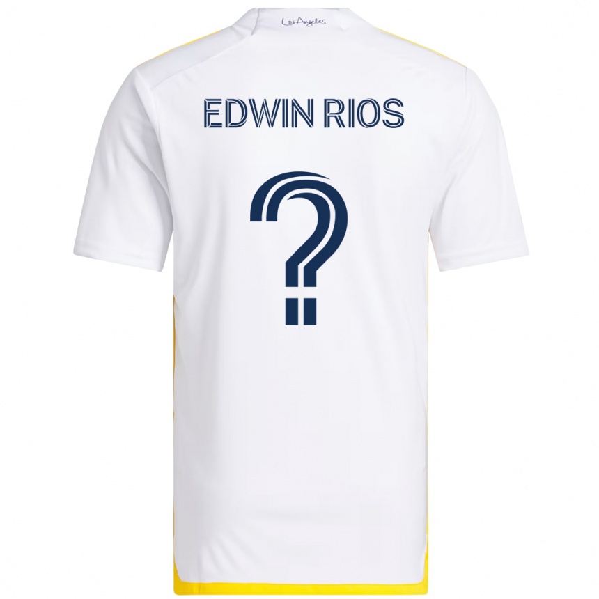 ילדים כדורגל Edwin Rios #0 סגול כחול ג'רזי ביתית 2025/26