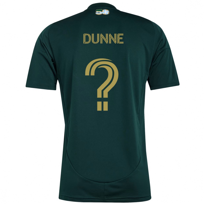 ילדים כדורגל Michael Dunne #0 בז' ירוק ג'רזי ביתית 2025/26