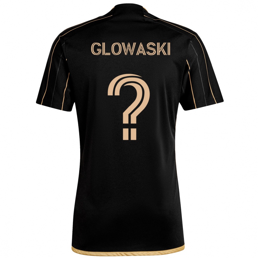 ילדים כדורגל Dylan Glowaski #0 לבן חום ג'רזי ביתית 2025/26