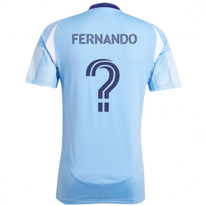ילדים כדורגל Fernando España #0 שחור כחול כתום ג'רזי ביתית 2025/26