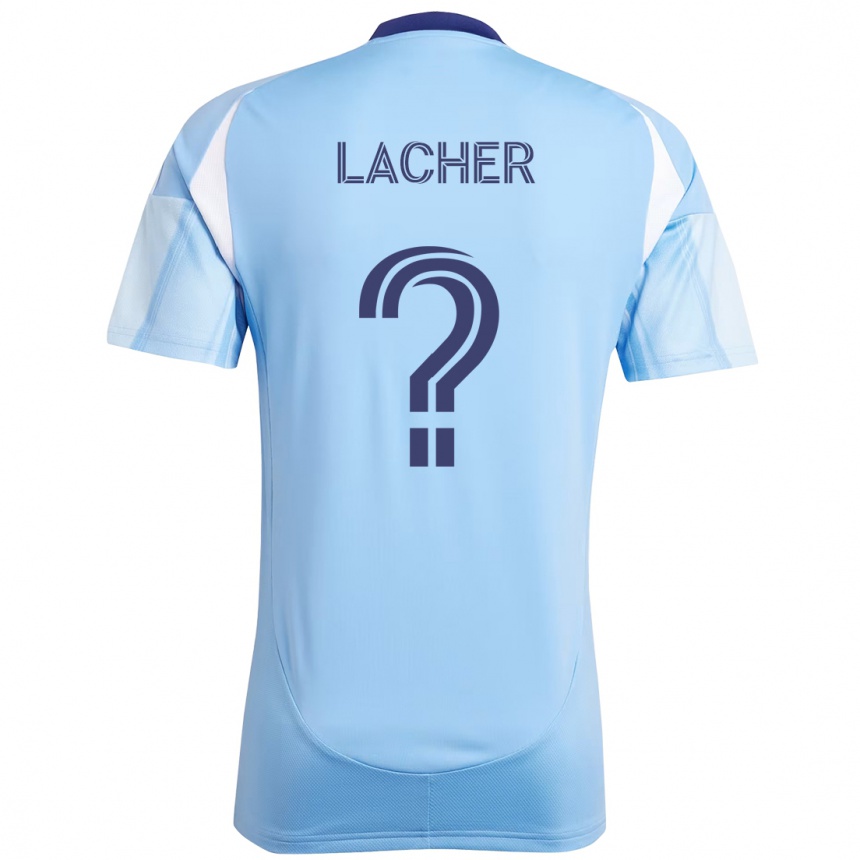ילדים כדורגל Julien Lacher #0 שחור כחול כתום ג'רזי ביתית 2025/26