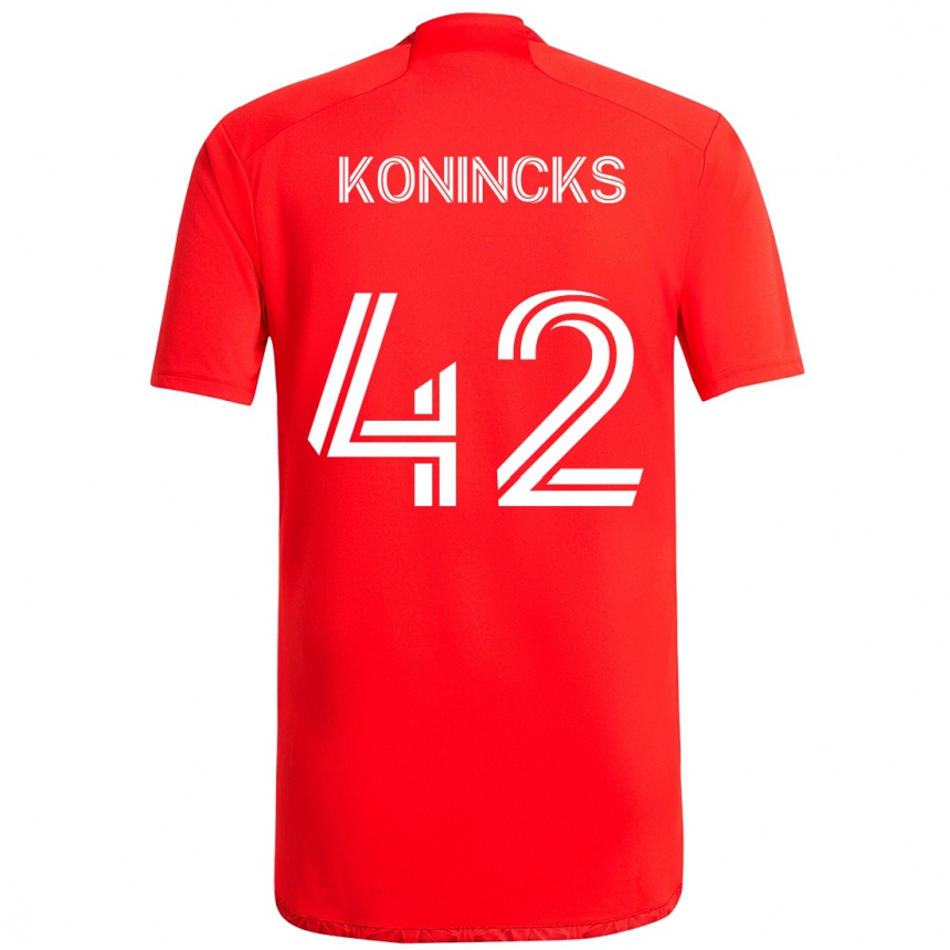 ילדים כדורגל Diego Konincks #42 תכלת שמיים כחול ג'רזי ביתית 2025/26
