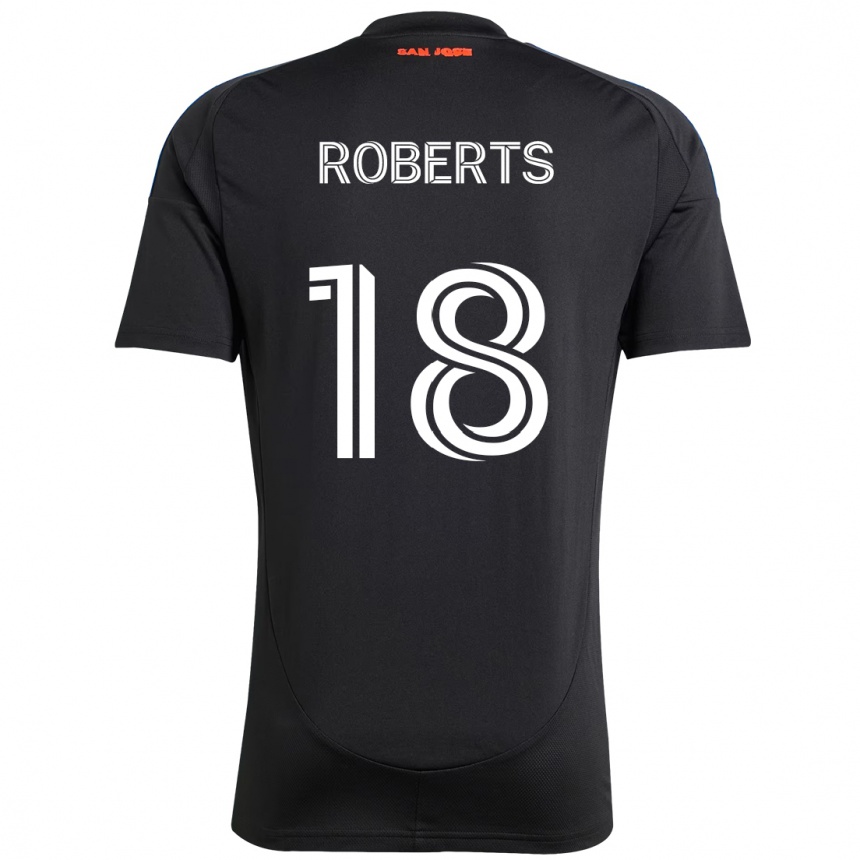 ילדים כדורגל Reid Roberts #18 לבן אדום ג'רזי ביתית 2025/26