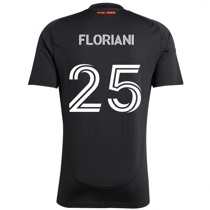 ילדים כדורגל Max Floriani #25 לבן אדום ג'רזי ביתית 2025/26