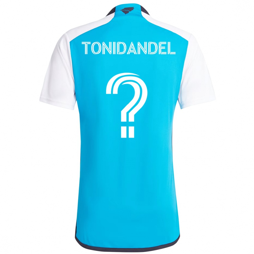 ילדים כדורגל Oscar Tonidandel #0 שחור לבן ג'רזי ביתית 2025/26