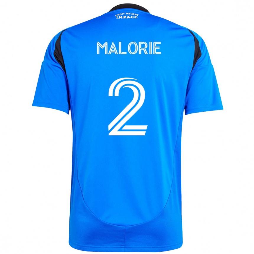 ילדים כדורגל Tremblay Malorie #2 תכלת שמיים כחול כהה ג'רזי ביתית 2025/26