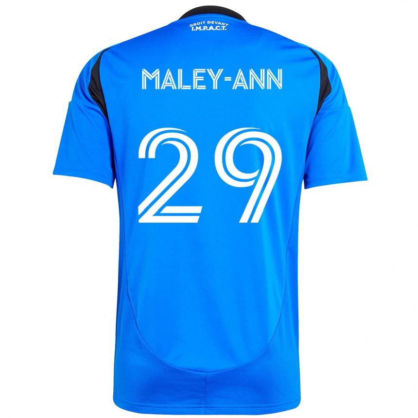 ילדים כדורגל Caron Maley-Ann #29 תכלת שמיים כחול כהה ג'רזי ביתית 2025/26