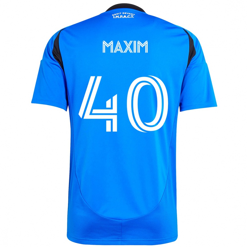 ילדים כדורגל Ellyson Maxim #40 תכלת שמיים כחול כהה ג'רזי ביתית 2025/26