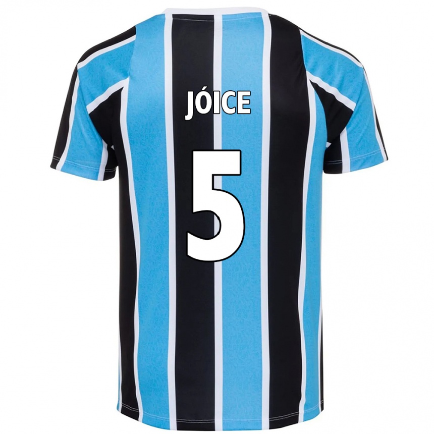 ילדים כדורגל Jóice #5 לבן כחול ג'רזי ביתית 2025/26