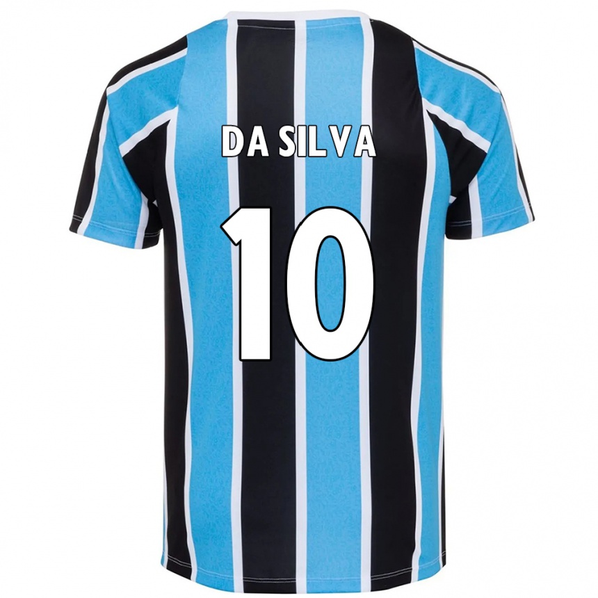 ילדים כדורגל Juliana Odilon Da Silva #10 לבן כחול ג'רזי ביתית 2025/26