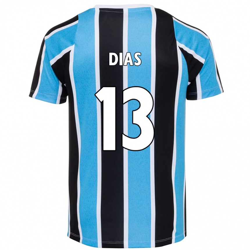 ילדים כדורגל Viviane Aparecida Dias #13 לבן כחול ג'רזי ביתית 2025/26