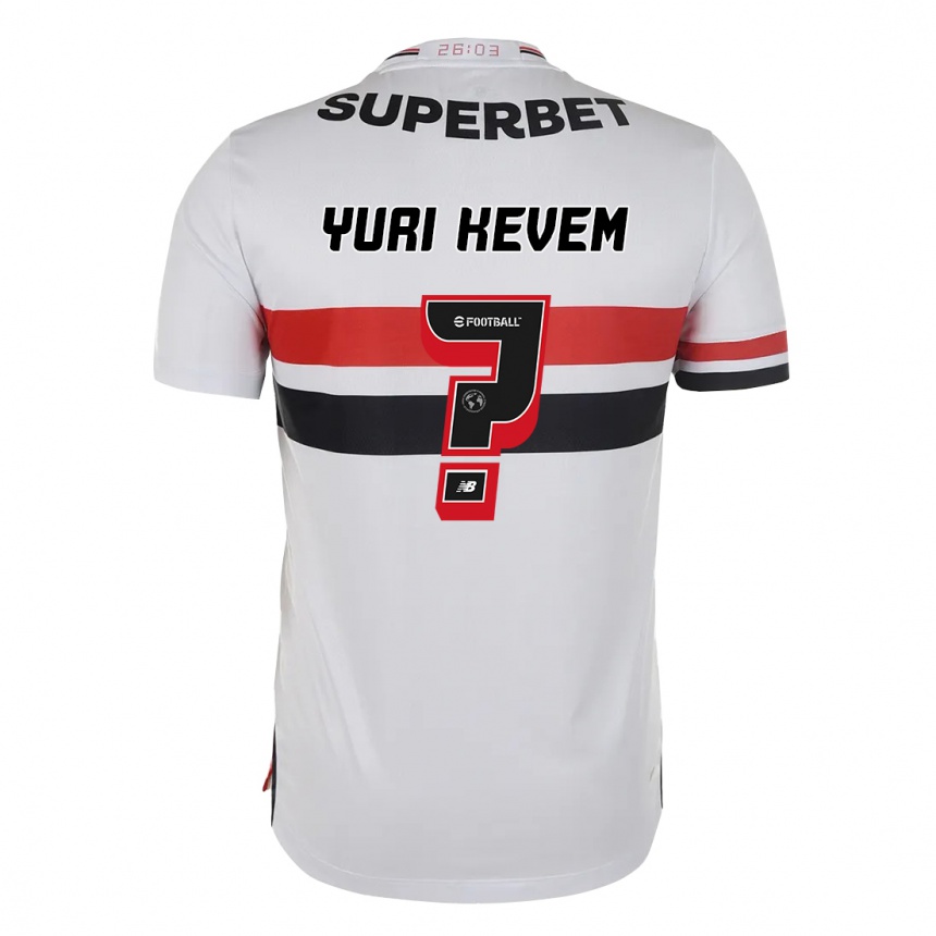 ילדים כדורגל Yuri Kevem #0 שחור אדום ג'רזי ביתית 2025/26