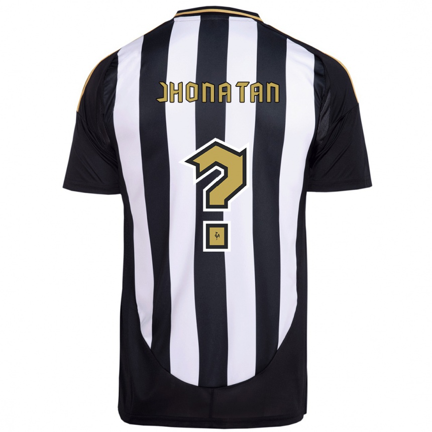 ילדים כדורגל Jhonatan #0 לבן פנינה ג'רזי ביתית 2025/26