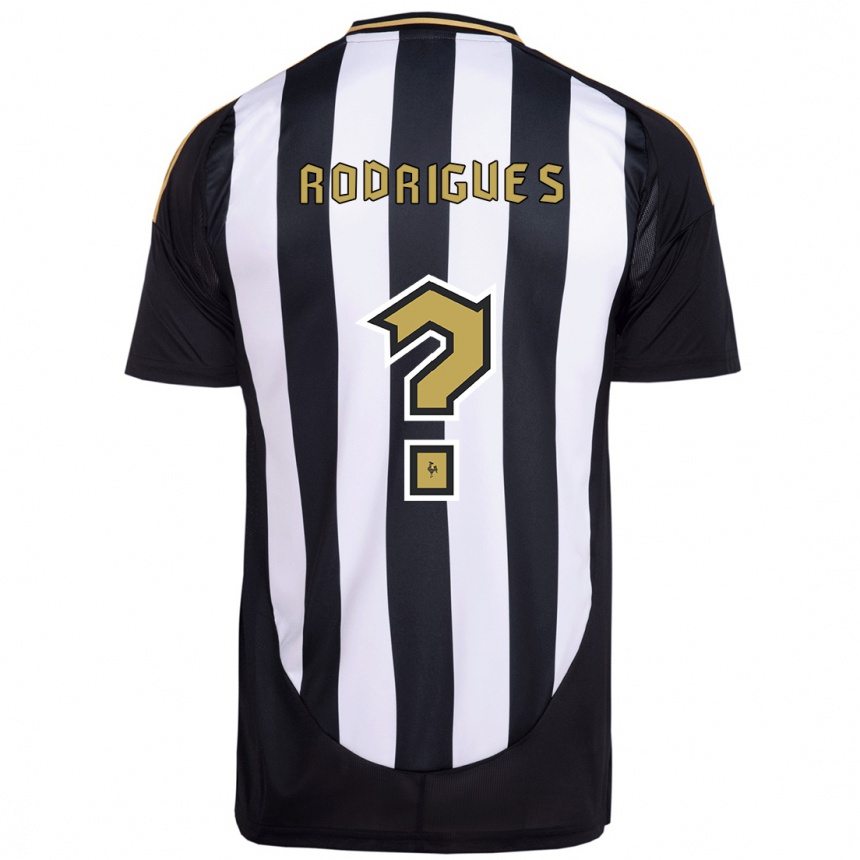 ילדים כדורגל Vinicius Rodrigues #0 לבן פנינה ג'רזי ביתית 2025/26